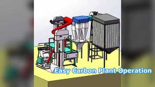 عملیات و نگهداری آسان کارخانه کربن فعال
