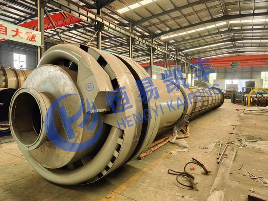 کوره اتوماتیک کربونیزاسیون پوسته نارگیل 8-10T / D ظرفیت با کنترل PLC سیستم ایمنی