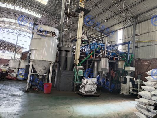25KG-3t بسته بندی محدوده دستگاه بسته بندی دانه دار با سیستم کنترل PLC