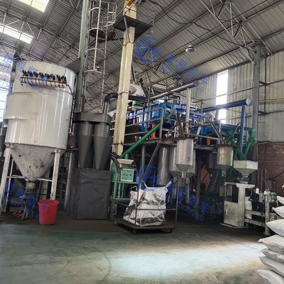 دستگاه بسته بندی دانه دار سفید قابل سفارشی برای بسته بندی 25KG-3t در سفید